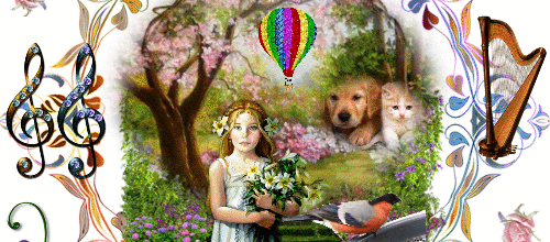 CADRE ENFANT ANIMAUX BALLON