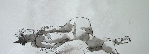 Lundi - Pose couchée