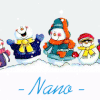 668b - Bonhommes de neige