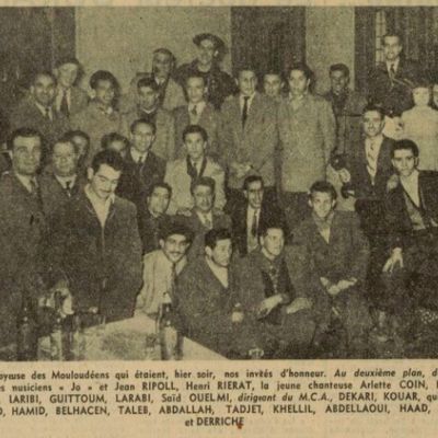 MCA 1953-1954 Retour
