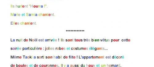 Lettre H (Taoki p.65) adapté en couleurs dys.