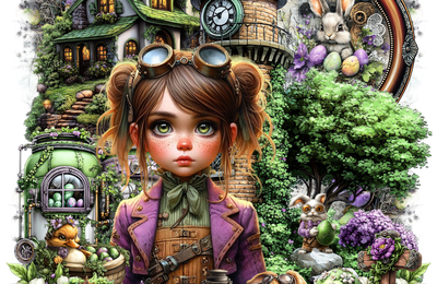  Steampunk Bunny