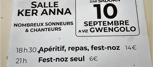 Quya à l'ïle de Batz - Samedi soirée festive - Dimanche une petite bière
