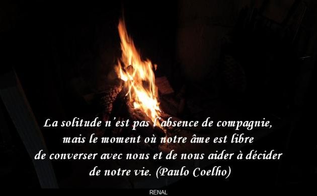 la solitude...
