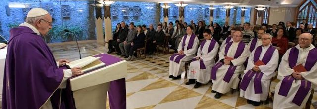 Sainte-Marthe: « Sommes-nous corrompus ou pas encore? » - Zenit