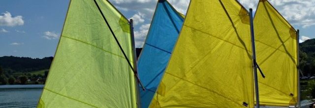 Base de voile de Vesoul-Vaivre / Le bonheur en régate....