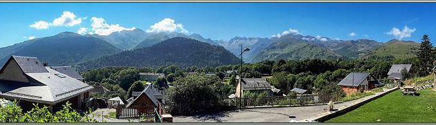 Paysage sur les Pyrénées garonnaises vu de Garin - 31