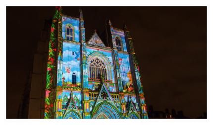 La cathédrale comme vous ne l'avez jamais vue ...