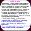 On ne rate pas l'humour du dimanche chez les "Tiot".