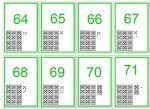 Math CP et CE1 : Jeu de unon: cartes des nombres de 60 à 99