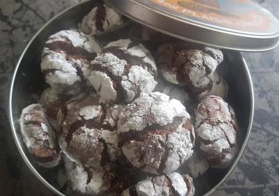 Crinkles au chocolat