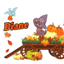 139 Charrette d'Halloween