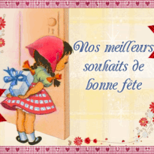 Bonne fete, carte, blinkie, gif animé