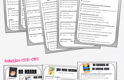 Incorruptibles 2015-2016 - CE2-CM1 et CM2-6ème - Questionnaires et corrigés
