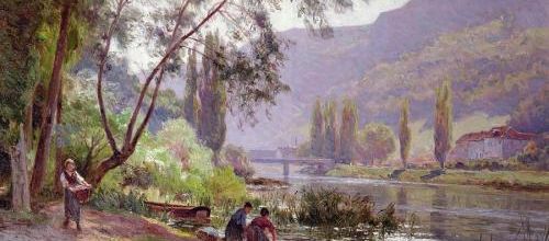Emile Isenbart, peintre paysagiste comtois 