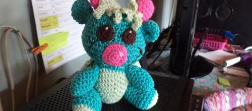 Petit monstre vous dit " bonsoir "