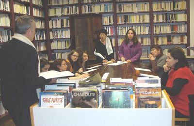 L'atelier d'écriture du Printemps des Poètes....