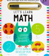 Online Read Ebook Let's Learn: First Math Skills: Early Math Skills Number Writing Workbook Addition and Subtraction Kid's Counting Books Pen Control (Write and Wipe)