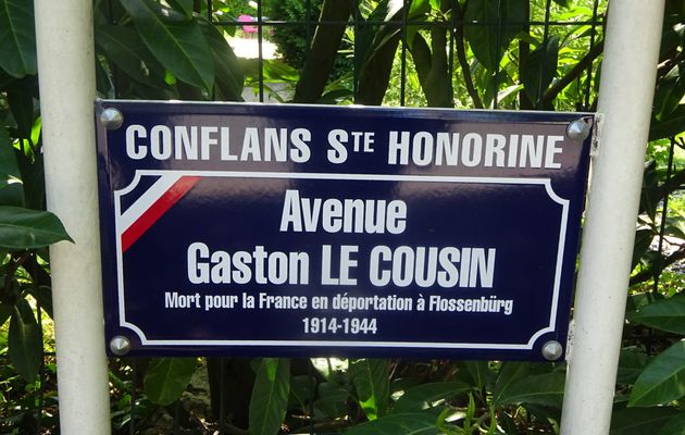 RUE GASTON LE COUSIN, les plaques enfin remplacées.