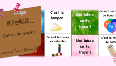 Le cahier de traces et de couleurs 