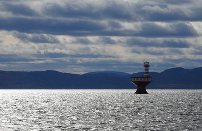 La baie de Tadoussac : vues du bateau...