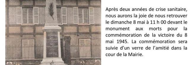 Cérémonie du 8 mai 2022