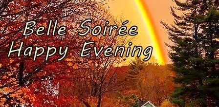bonne soirée et douce nuit 