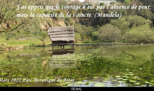 Le courage.....
