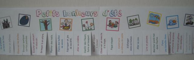 Petits bonheurs d'été