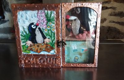 Boîte-album scrapbooking voyage en Tchéquie