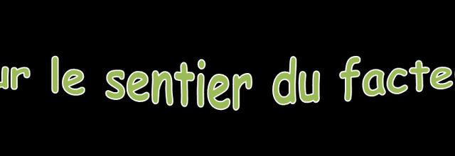 Sur le sentier du facteur