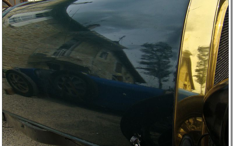 Pas de bug pour Ettore , mais une Bugatti...
