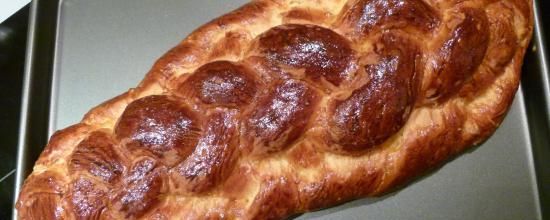 Ma brioche tressée à huit branches...