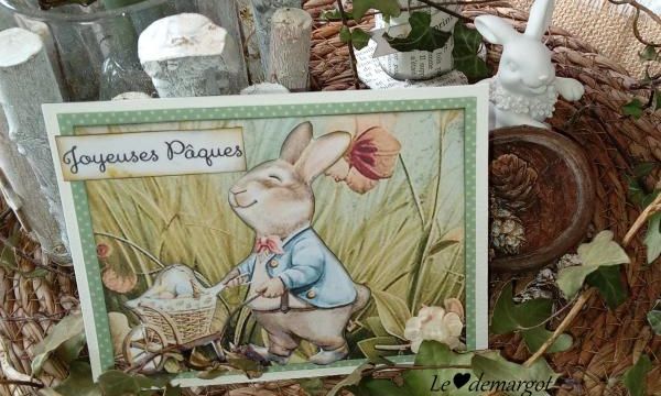 Scrap déco de Pâques 2024