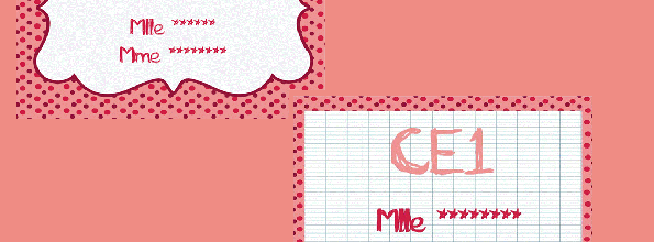 Affiche porte de classe