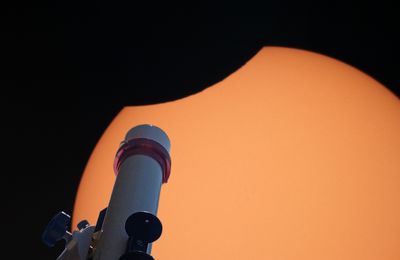 Observation de l'éclipse partielle de Soleil visible en France