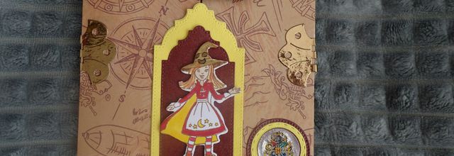 Carte anniversaire pour une jeune fille fan de Harry Potter .