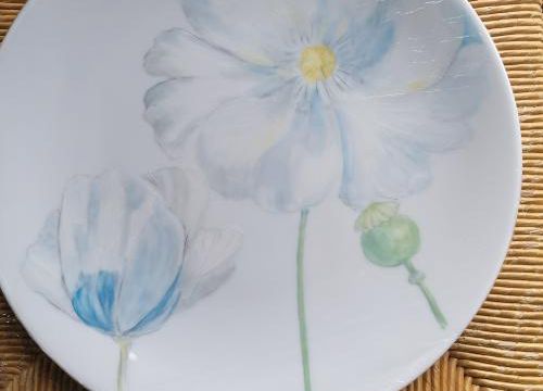 peinture sur porcelaine