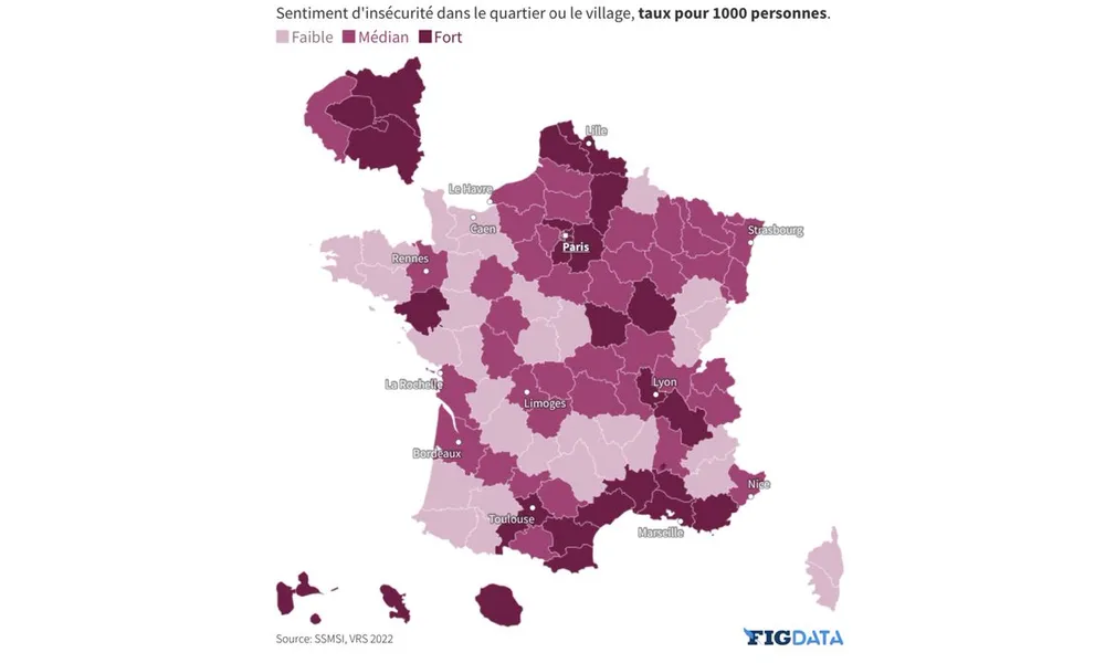 L'INSECURITE EN FRANCE CARTOGRAPHIEE POUR LA 1ère FOIS