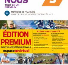 Formato de libro electrónico descargable gratuito en pdf. ENTRE NOUS 3 LIVRE DE LÉLÈVE + CAHIER DACTIVITÉS + CD AUDIO + CODE PREMIUM UN AN en español