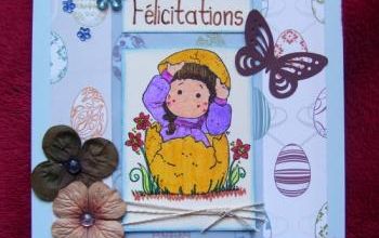 Carte de Pâques pour Sandraelle