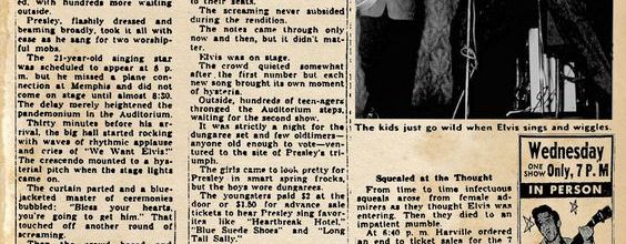 ELVIS article du 17 mai 