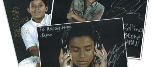 AUTOGRAPHES DE RANDY JR JAAFAR ET JERMAJESTY 