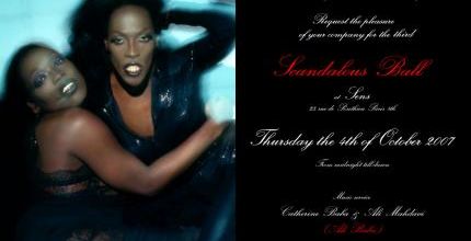 SCANDALOUS*BALL@SCAREE*FASH