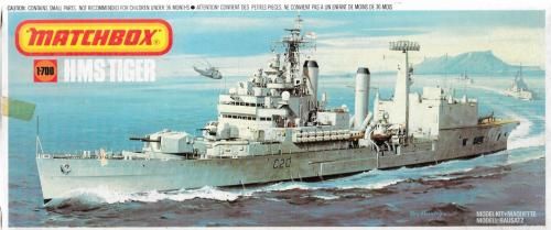 Le HMS Tiger Matchbox