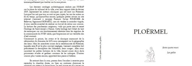 Entre quatre murs, les geôles