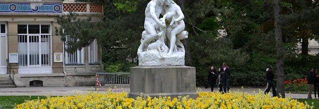 Jardin du Luxembourg : Joies de la famille de Horace DAILLION