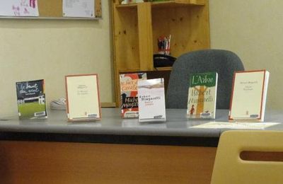 Hubert Mingarelli à la Bibliothèque Municipale de Châtillon sur Seine...
