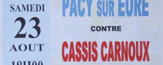 4e journée (23 Août 2008) : PACY / CASSIS CARNOUX (0-1)