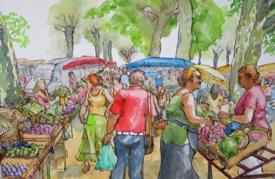 Vendredi - Au marché